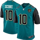 Nike Men & Women & Youth Jaguars #10 Scobee Green Team Color Game Jersey,baseball caps,new era cap wholesale,wholesale hats